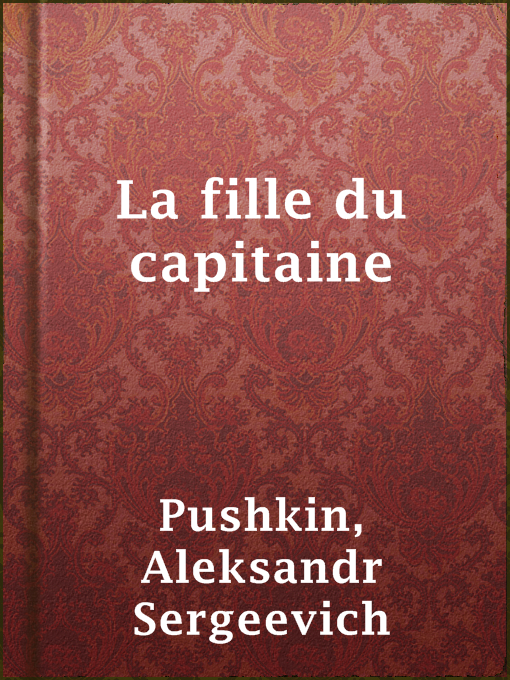 Cover image for La fille du capitaine